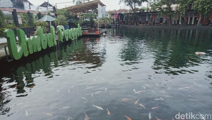 Ternyata ada yoni dan arca batu di kawasan Umbul Ponggok, Klaten