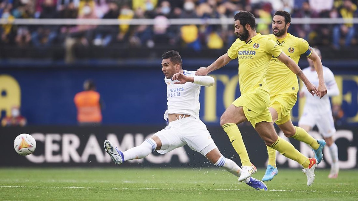 Pertandingan Villarreal vs Real Madrid berakhir sama kuat 0-0. (Foto: Getty Images/Aitor Alcalde)