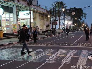 Ada Car Free Night Saat Malam Tahun Baru, 2 Jalan di Bandung Ditutup