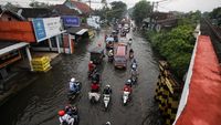 Luapan Sungai Bikin Pasuruan Dikepung Banjir