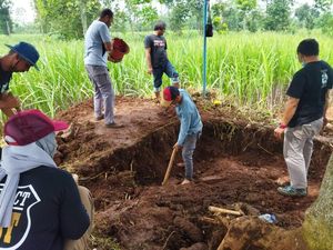 BPCB Jatim Ekskavasi Bangunan Candi Era Mataram Kuno Masa Mpu Sindok
