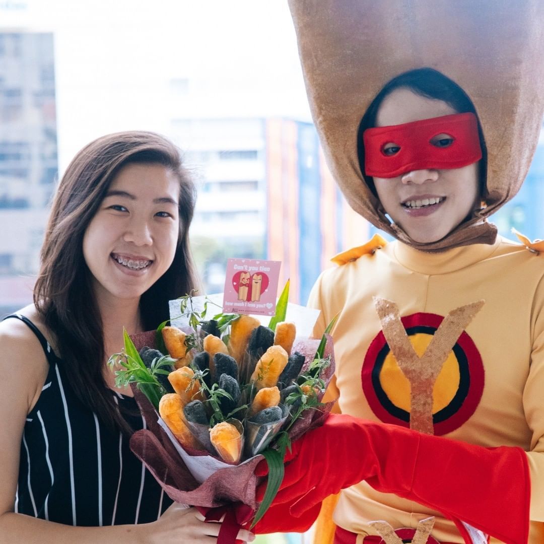 Buket Cakwe untuk Valentine