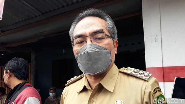 Bupati Bantul Abdul Halim Muslih, Senin (14/2/2022).