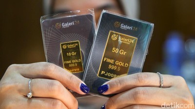 Gila! Rusia Serang Ukraina, Harga Emas Antam Meroket