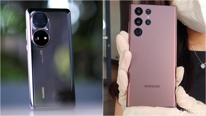 Huawei P50 Pro vs Samsung Galaxy S22 Ultra