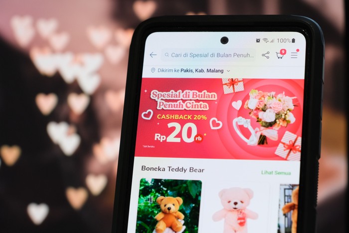 Ilustrasi Hari Valentine di Tokopedia Ilustrasi Hari Valentine di Tokopedia