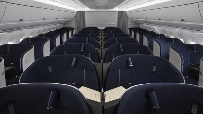 Kursi kelas bisnis Finnair