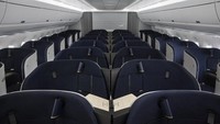 Kursi Airlounge Finnair yang baru, diresmikan pada hari Kamis memang sangat luas dan mengedepankan privasi, dengan batas selebar 1,3 meter melengkung memberikan penghalang bagi orang yang lewat.