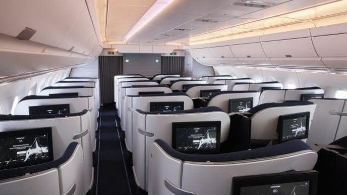 Kursi kelas bisnis Finnair