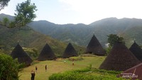 Suasana di sore hari di Desa Waerebo