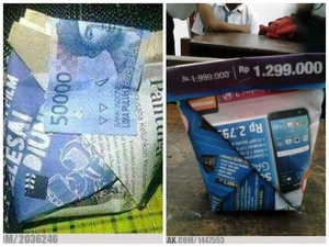 7 Kertas Bungkus Makanan Ini Bikin Salah Fokus, Ada yang Gambar Uang!