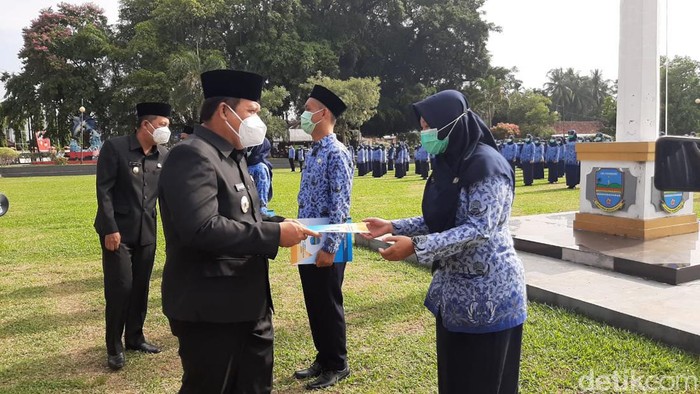 Pelantikan CPNS di Pangandaran