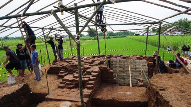 Penampakan Candi Peninggalan Mpu Sindok di Mojokerto Usai Diekskavasi