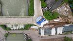 Jembatan Rp 10 M yang Ambles di Karawang Mulai Diperbaiki