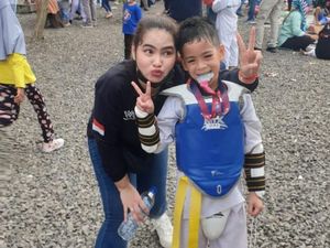 Shyalimar Malik Ingin Putranya Jadi Atlet Taekwondo