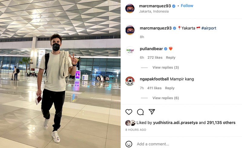 Rider MotoGP selamat tinggal