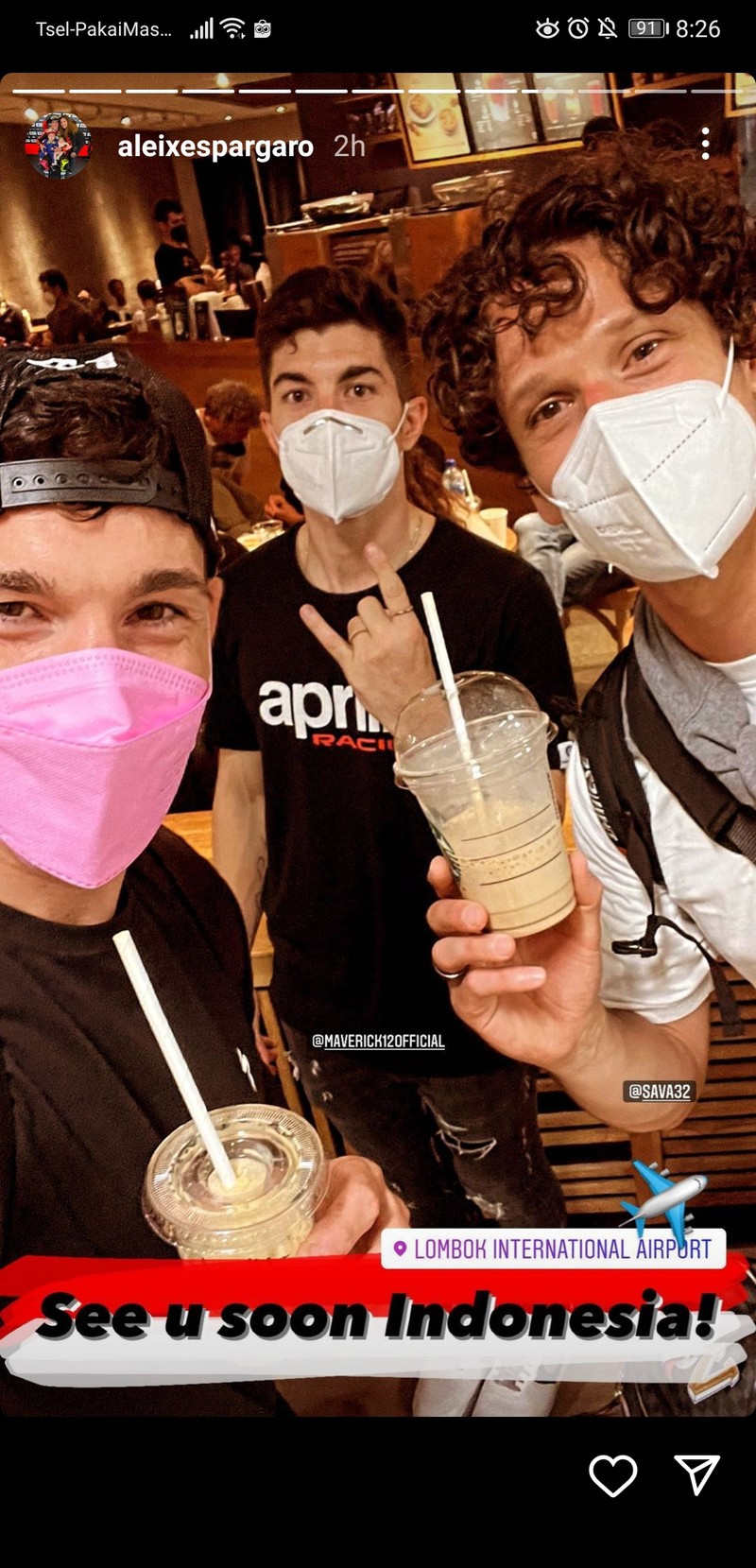 Rider MotoGP selamat tinggal