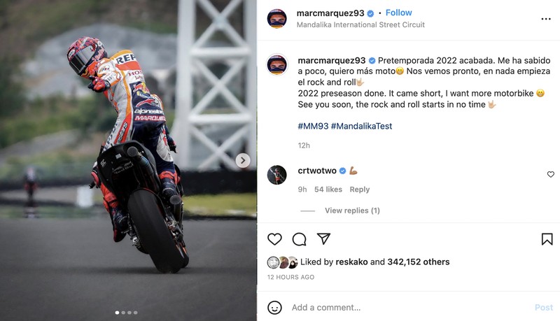 Rider MotoGP selamat tinggal