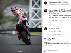 Rider MotoGP Kompak di IG: Bye-bye Indonesia, Terima Kasih