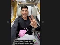 Rider MotoGP Kompak di IG: Bye-bye Indonesia, Terima Kasih
