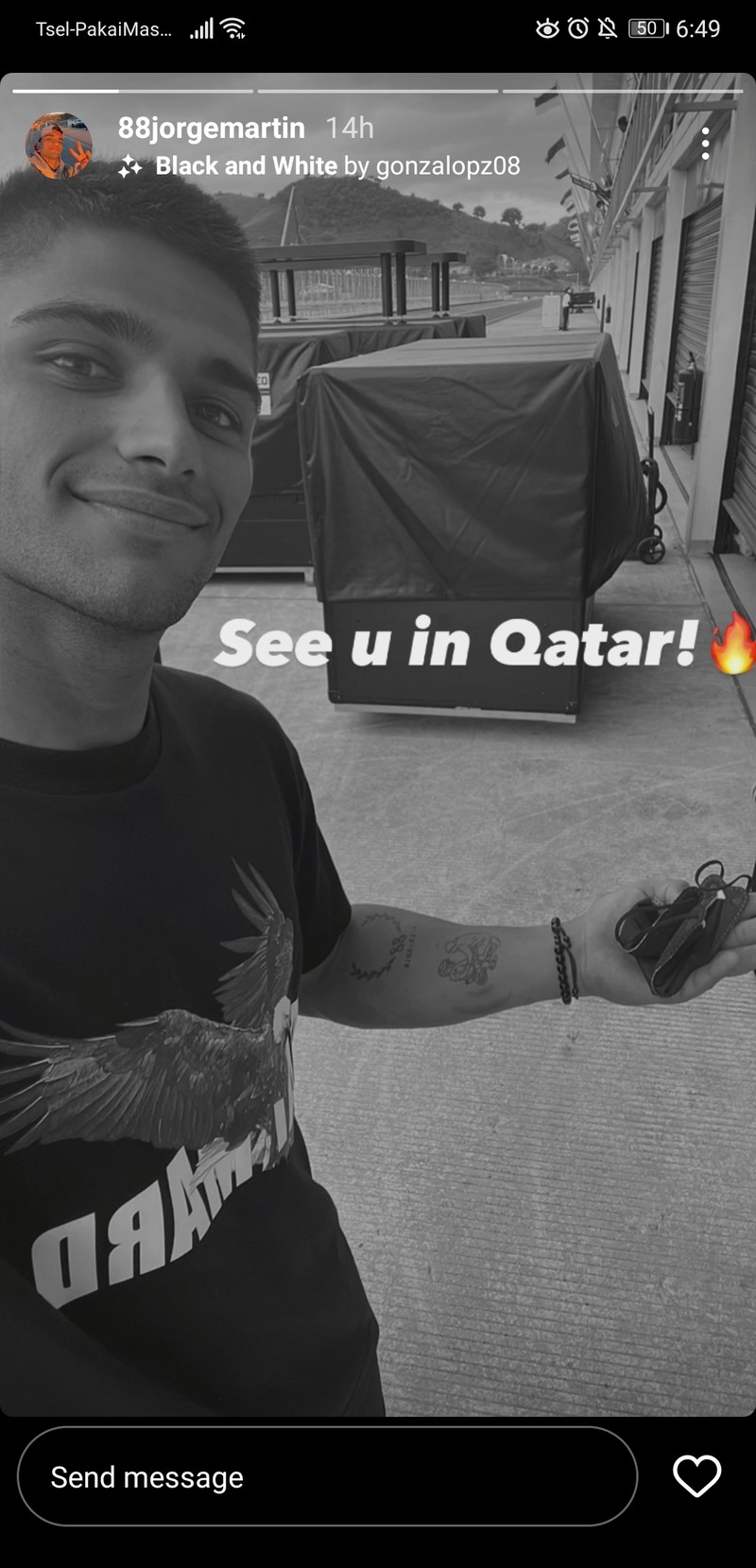 Rider MotoGP selamat tinggal