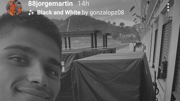 See u in Qatar, tulis Jorge Martin saat dia masih berada di sirkuit Mandalika. Qatar akan menjadi seri pembuka kompetisi MotoGP tahun ini. Foto: Instagram