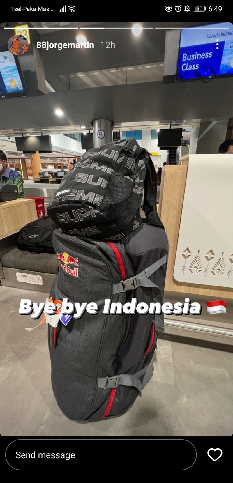 Rider MotoGP selamat tinggal