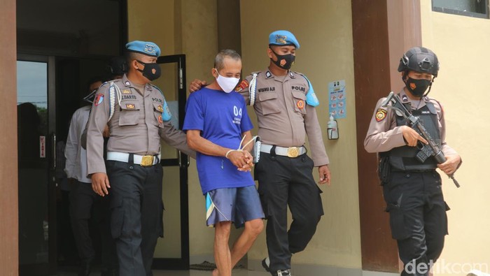 Rilis kasus dukun cabul di Polres Jepara, Senin (14/2/2022)