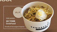 Sawaregmoe menawarkan ramesan khas Indonesia. Mulai dari nasi sapi lidah, nasi ayam kalasan, hingga nasi sate lilit daging. Gerai nasi di kawasan Kemang, Jakarta Selatan ini membanderol menunya sekitar Rp 35 ribuan. Foto: sawaregmoe_resto