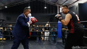 Adu Pukul Singkat Hotman Paris Vs Vicky Prasetyo