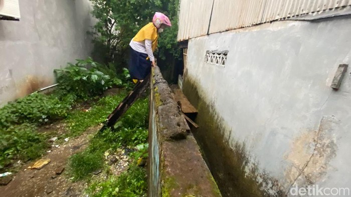Akses 2 rumah di Makassar 2 tahun ditutup pemilik lahan (detikcom/Andi Nur Isman)