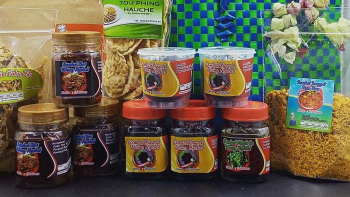 Aneka sambal Ponorogo.