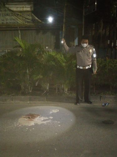 Dua orang menjadi korban tabrak lari di Cipondoh, Kota Tangerang, Banten. Kedua korban terdiri dari satu pejalan kaki dan seorang pengendara motor. (dok Polres Tangerang Kota)