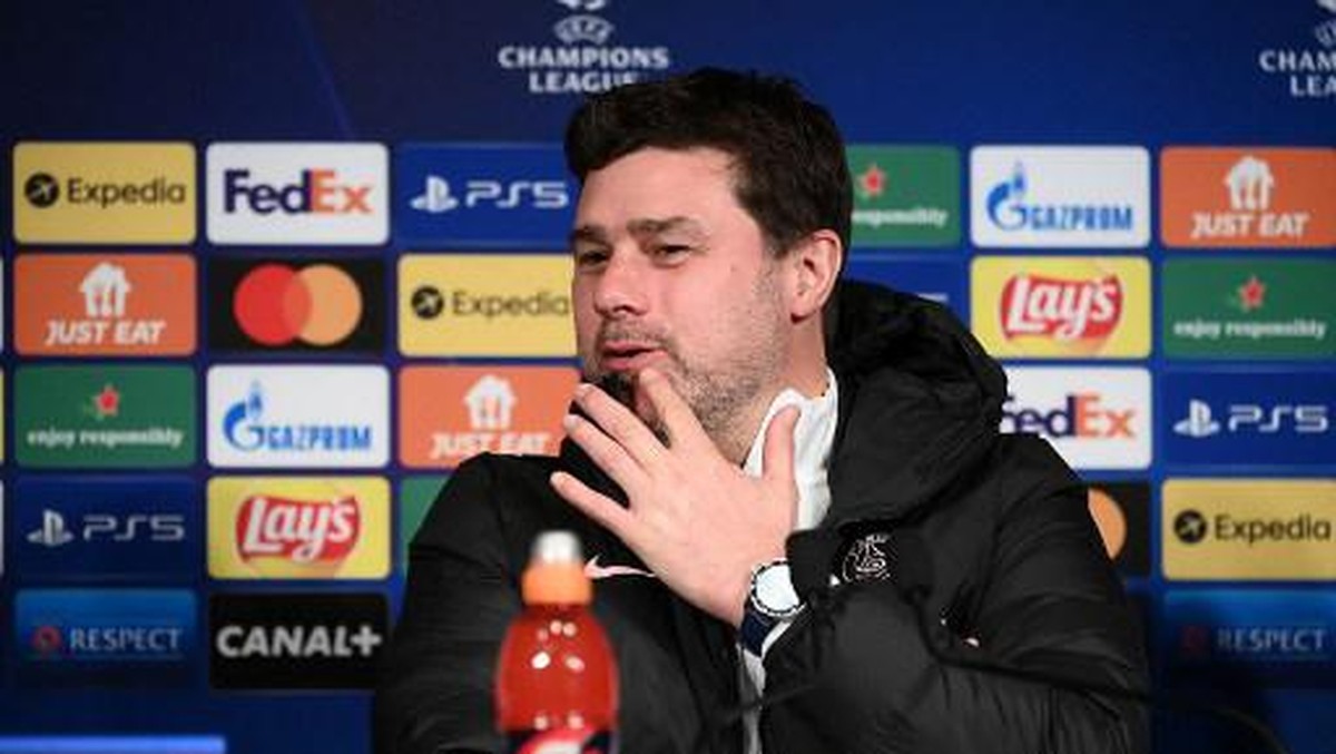 Mauricio Pochettino mengatakan duel PSG vs Real Madrid layaknya final Liga Champions (Foto: AFP/FRANCK FIFE)