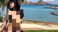 Saat cuaca sedang cerah, dirinya juga tak melupakan beach club untuk dikunjungi. Mengenakan bikini di pinggir pantai sambil berjemur menjadi kegiatan favorit Belleza. Foto: Instagram/belleza_17