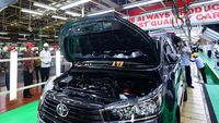 Jokowi Lepas Toyota Fortuner Produksi Karawang Ke Australia