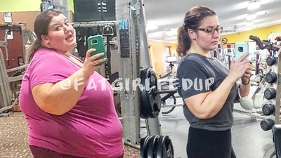 10 Foto Transformasi Influencer Diet yang Turun BB 141 Kg, Sempat Koma