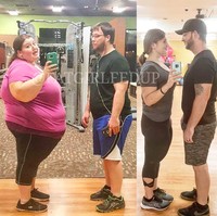 Lexi Reed menjalani dietnya tidak sendiri. Suaminya, Danny juga melakukan perjalanan diet dan diabadikan lewat Instagramnya @discoveringdanny. Foto: dok. Instagram/@fatgirlfedup