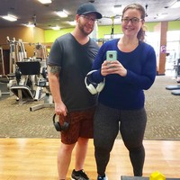 ‘Power couple’ ini kerap menunjukkan foto saat keduanya sedang fitnes. Keduanya memotivasi banyak orang untuk hidup lebih sehat. Foto: dok. Instagram/@fatgirlfedup