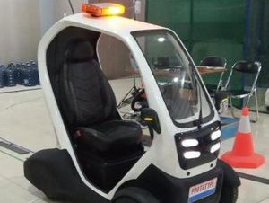Pernah Lihat Mobil Listrik Tanpa Sopir? Nih Wujudnya