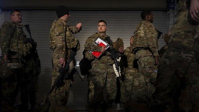 Ukraina di Tubir Perang, Tentara AS Diterbangkan ke Polandia