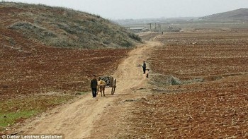 Kalau ini daerah pedesaan di Korut yang masih terlihat tidak bagus. Foto: Hufpost