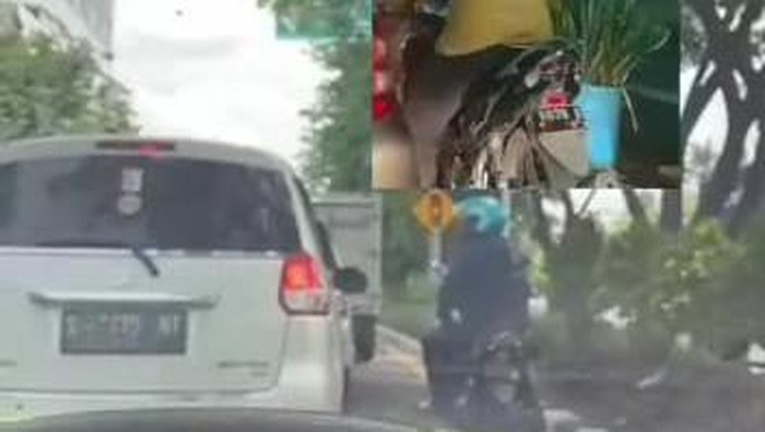 Video viral ketuk kaca mobil