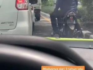 Tips Polisi Jika Temui Modus Viral Ketuk Kaca Mobil Minta Uang di Surabaya