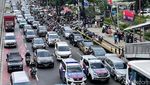 Ada Demo Buruh, Begini Kondisi Lalin Depan Kemenaker