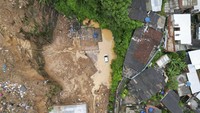 Brasil tenggara telah diguyur hujan lebat sejak awal tahun.