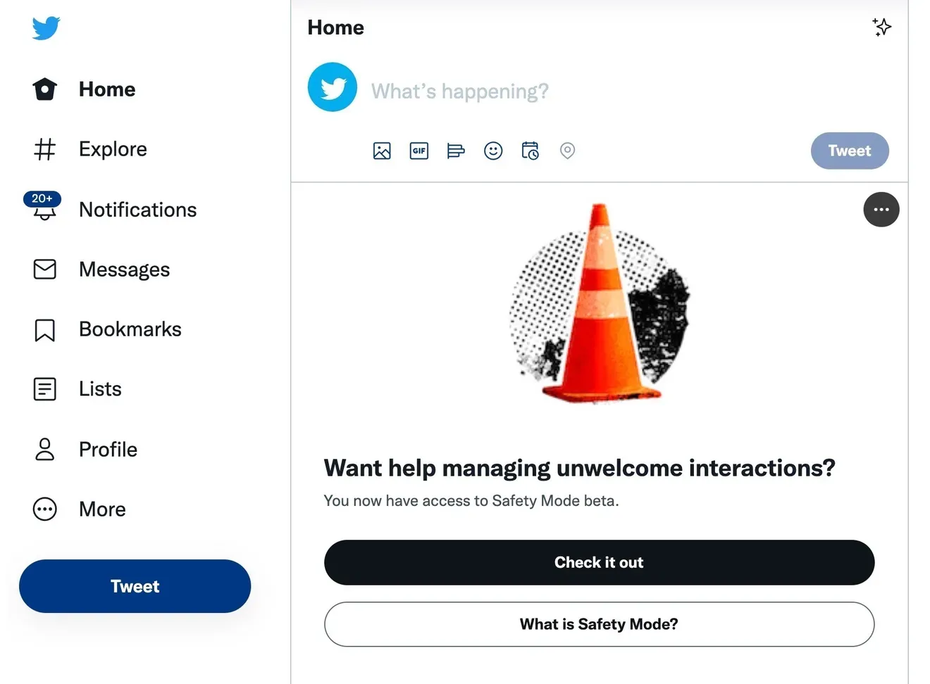 Fitur Safety Mode Twitter