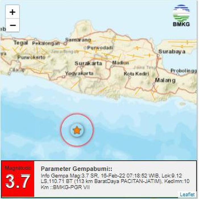 gempa pacitan