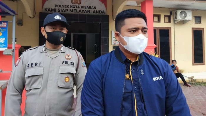 Kapolsek Kota Kisaran, Iptu Joy Ananda Putra Sianipar (Perdana-detikcom)