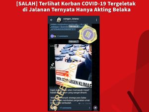 Viral Video Korban COVID-19 Tergeletak di Jalanan, Kominfo: Hoax!